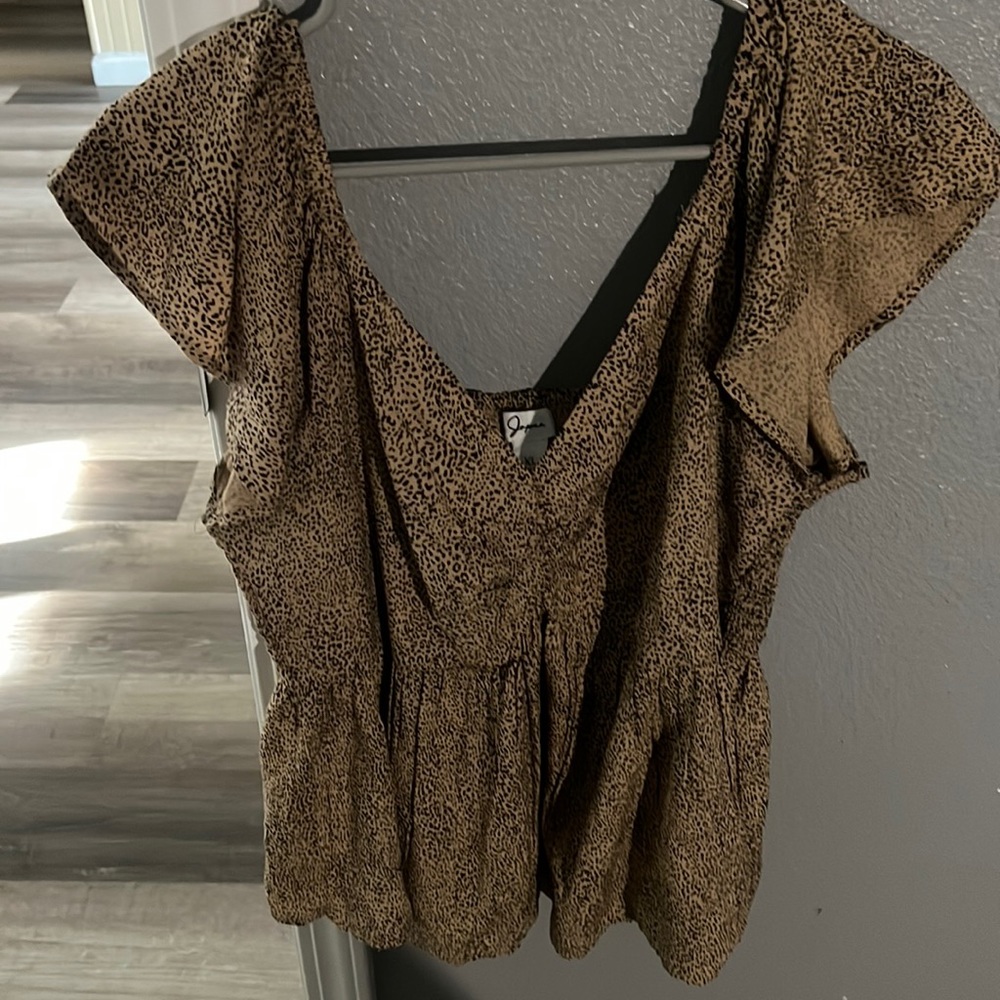 Sexy cheetah top